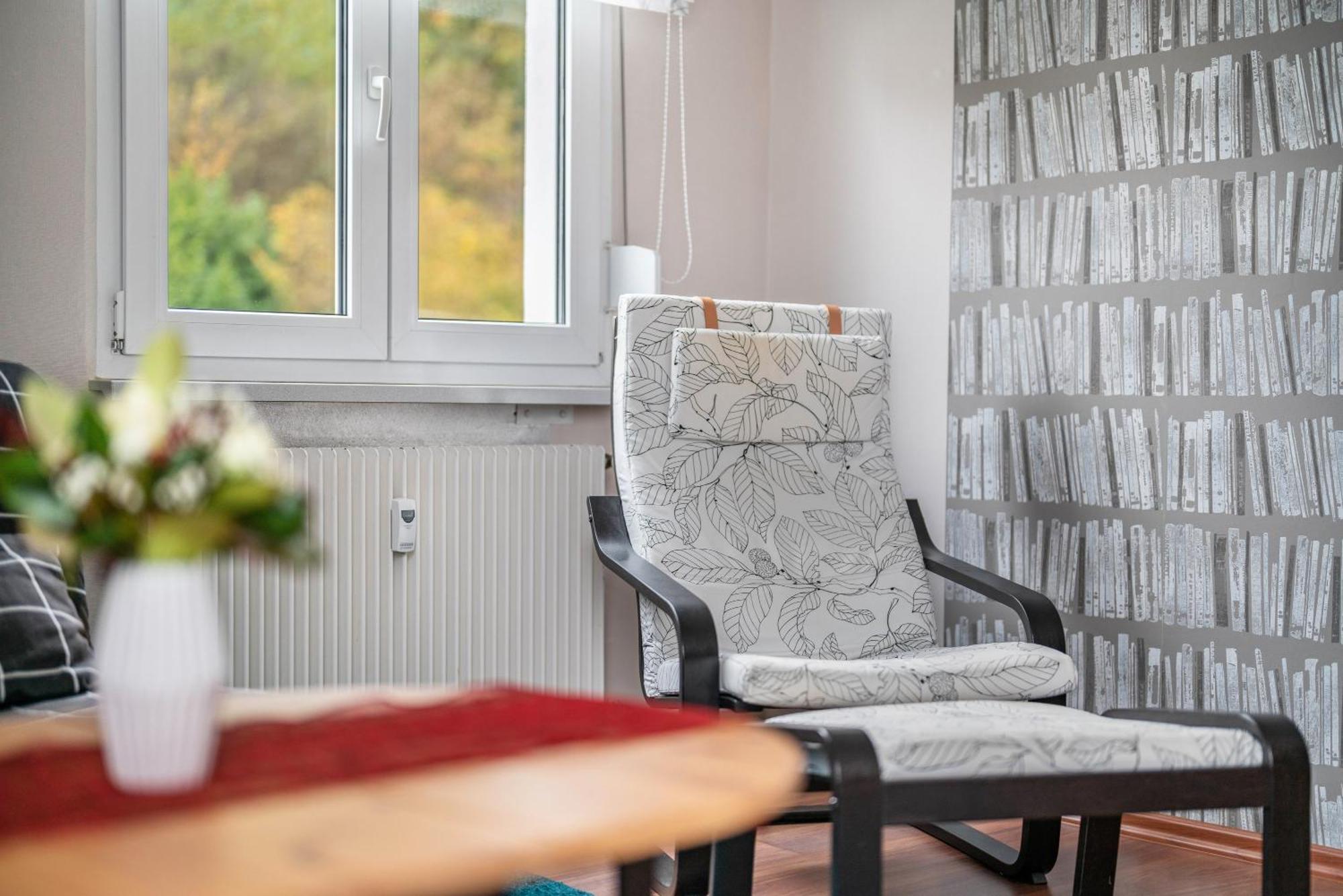 Ferienwohnung Burgblick ハウザッハ エクステリア 写真