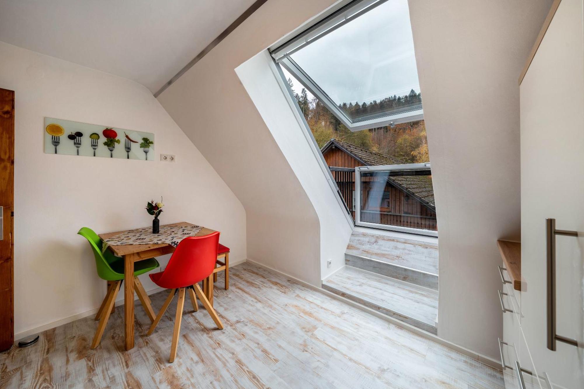 Ferienwohnung Burgblick ハウザッハ エクステリア 写真